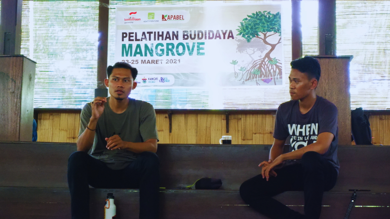 Pelatihan budidaya mangrove di Kabupaten Pinrang, Provinsi Sulawesi Selatan